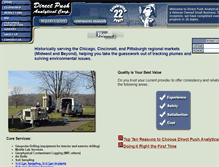 Tablet Screenshot of directpushonline.com